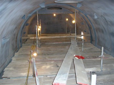 分离器内部视图